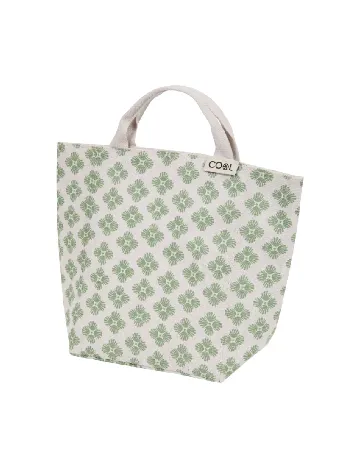 Geanta termica Cool Creation, crem/verde