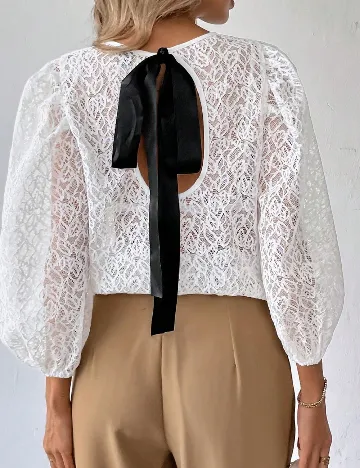 Bluza SHEIN, alb