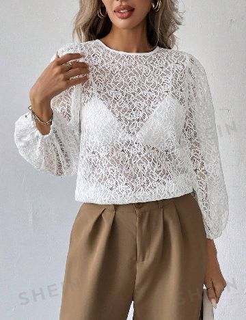 Bluza SHEIN, alb