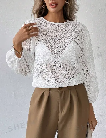 Bluza SHEIN, alb