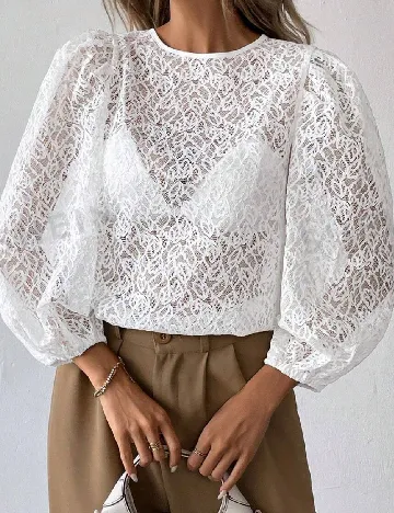 Bluza SHEIN, alb