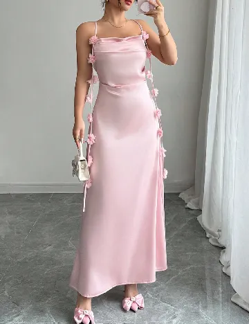 Rochie lunga SHEIN, roz