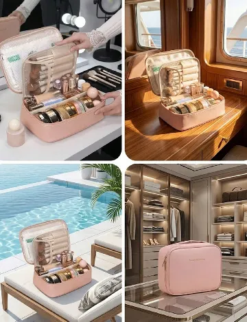Geanta cosmetice SHEIN, roz