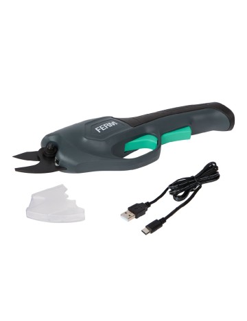 Foarfec electric de gradina FERM, gri