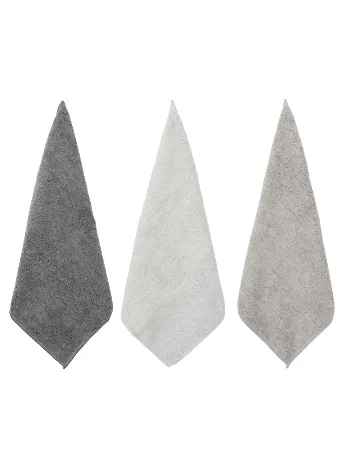 Set lavete microfibra 3 bucati Spargo, gri
