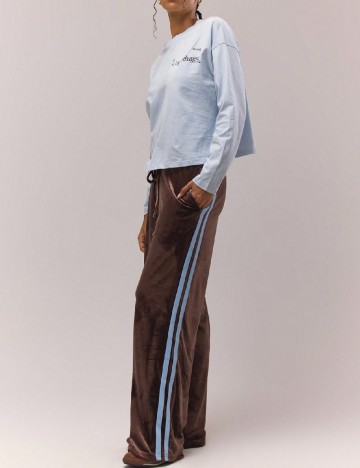 Pantaloni Musera, maro