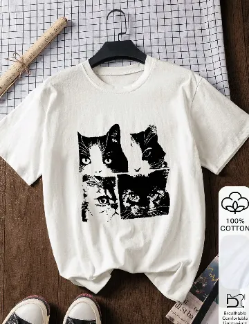 Tricou SHEIN, alb