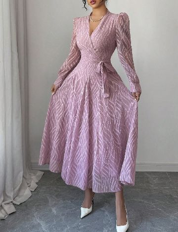 Rochie medie SHEIN, mov