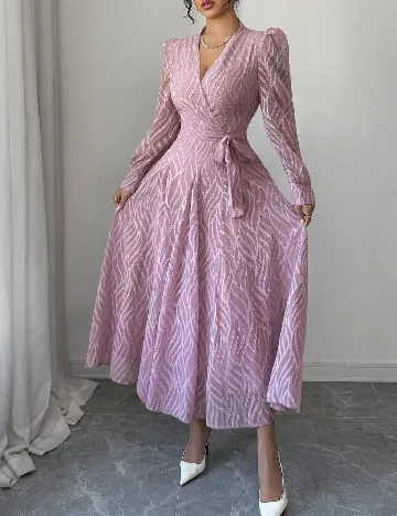 Rochie medie SHEIN, mov