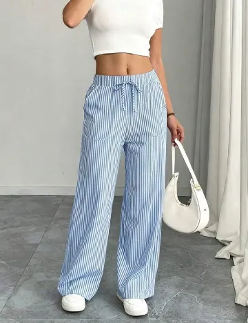 Pantaloni SHEIN, albastru