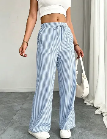 Pantaloni SHEIN, albastru