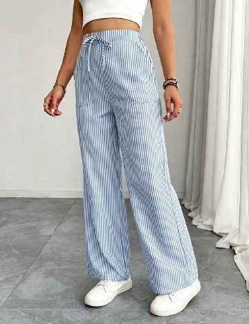 Pantaloni SHEIN, albastru
