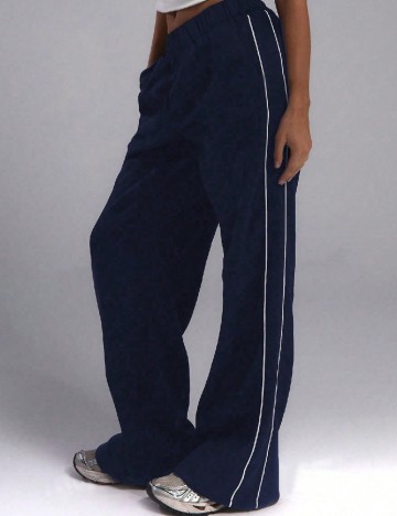 Pantaloni Shein Kids, bleumarin inchis