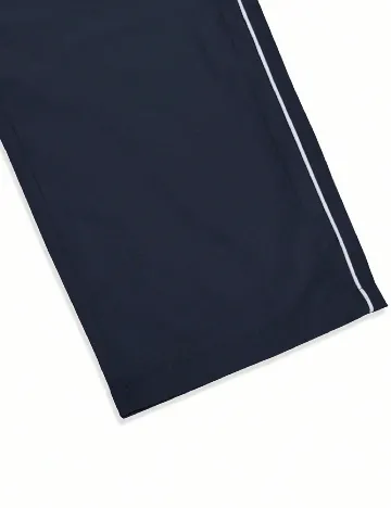 Pantaloni Shein Kids, bleumarin inchis