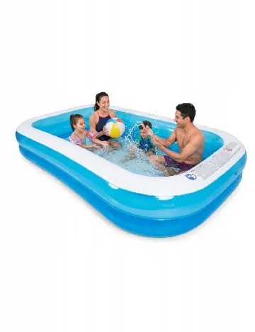 Piscina gonflabila 2,62m x 1,75m x 56 cm ACTION, albastru
