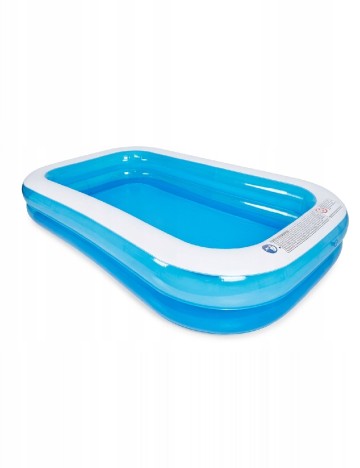 Piscina gonflabila 2,62m x 1,75m x 56 cm ACTION, albastru
