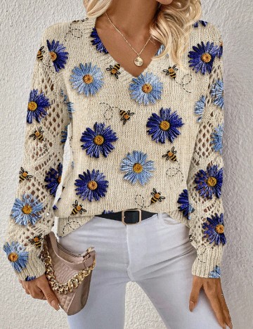 Bluza SHEIN, crem