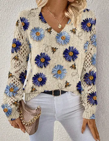 Bluza SHEIN, crem