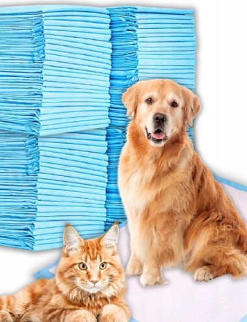 Set covorase pentru animale, 100 bucati ACTION, albastru