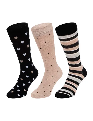 Set sosete 3 perechi Pairz, mix culori