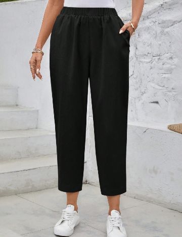 Pantaloni SHEIN, negru