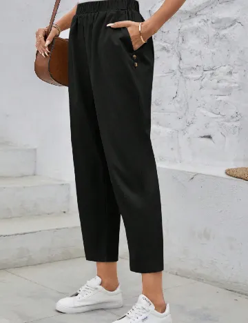 Pantaloni SHEIN, negru