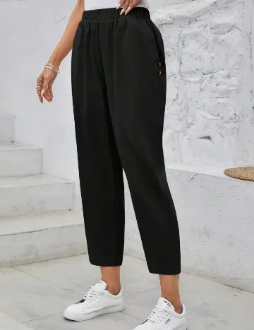Pantaloni SHEIN, negru