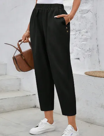 Pantaloni SHEIN, negru