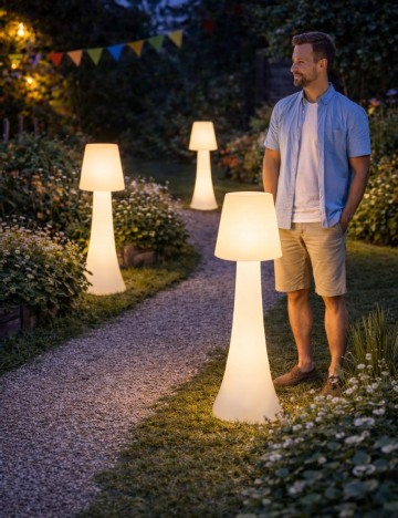 Lampa LED ACTION, mix culori