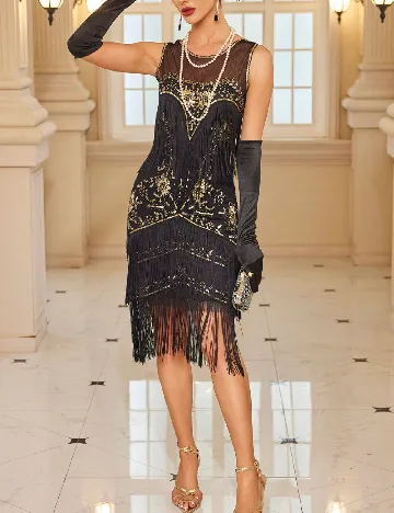 Rochie medie SHEIN, negru
