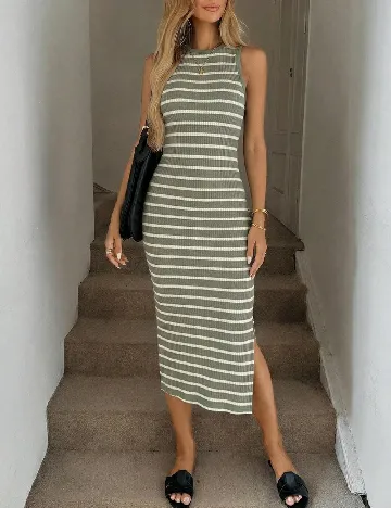Rochie medie SHEIN, verde