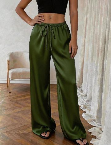 Pantaloni SHEIN, verde