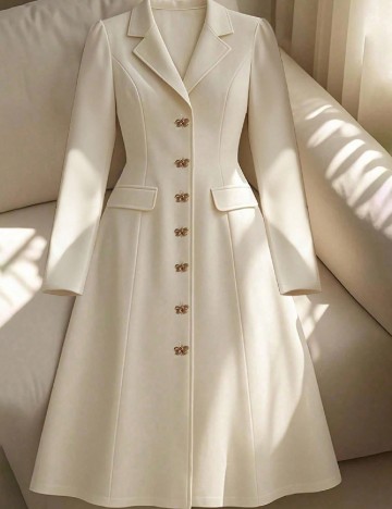 Trench SHEIN, crem