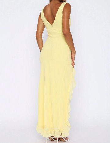 Rochie lunga SHEIN, galben