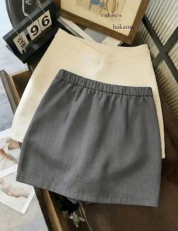 Fusta pantalon SHEIN, gri