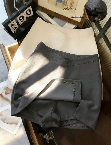 Fusta pantalon SHEIN, gri