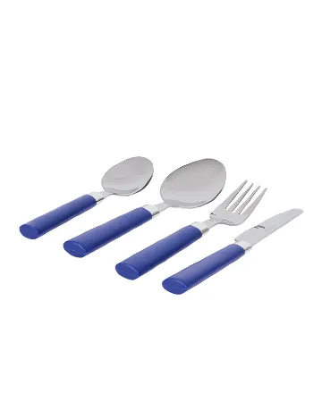 Set tacamuri, 16 bucati ACTION, albastru