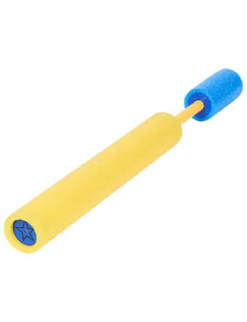Pistol din spumă cu apă ACTION, galben/albastru