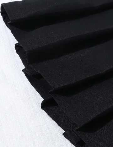 Fusta pantalon Shein Kids, negru