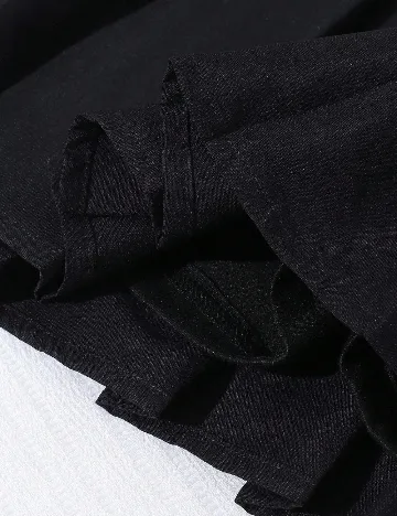Fusta pantalon Shein Kids, negru
