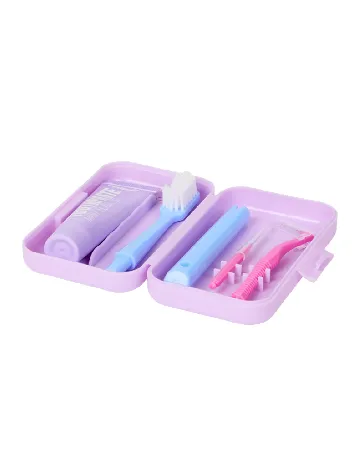 Kit calatorie OptiSmile, mov