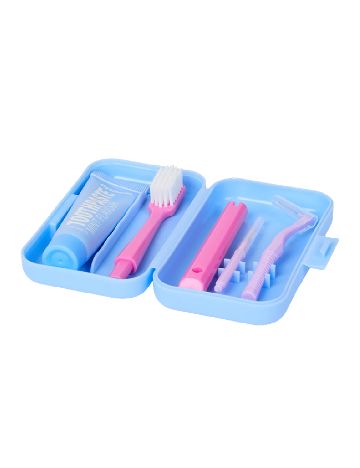 Kit calatorie OptiSmile, albastru