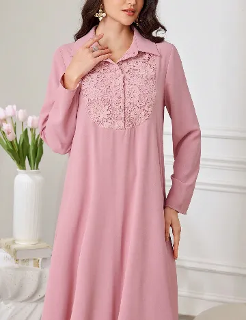 Rochie lunga SHEIN, roz