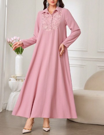 Rochie lunga SHEIN, roz