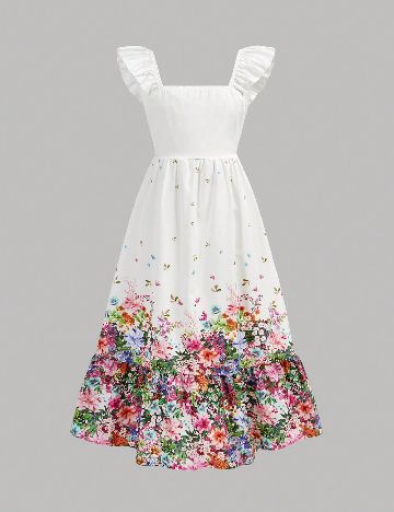 Rochie Shein Kids, floral print