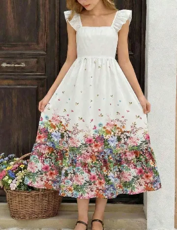 Rochie Shein Kids, floral print
