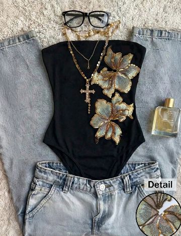 Body SHEIN, negru