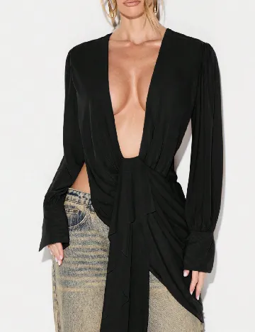 Bluza KIZN, negru