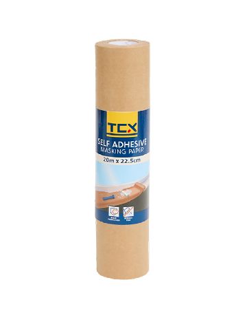 Hartie de protectie autoadezivă TCX, maro