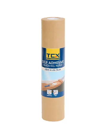 Hartie de protectie autoadezivă TCX, maro